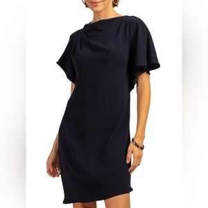 Trina Turk Womens Promising Elegant Navy Blue Women's Formal Evening Dress Sz XL